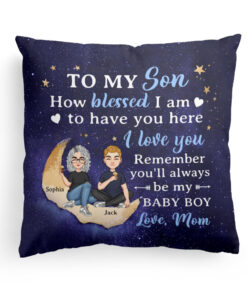 To My Daughter To My Son I Love You – Personalized Pillow – Birthday, Loving Gift For Daughter, Son, Kids